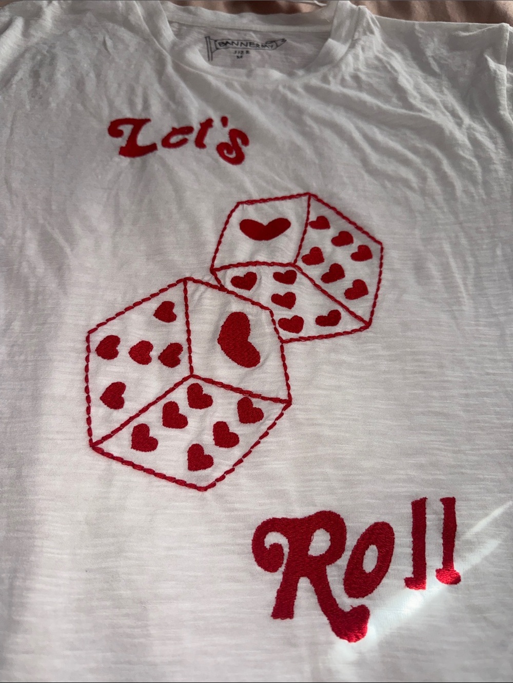Anthropologie brand BANNER DAY roll the dice shirt - Picture 5 of 9